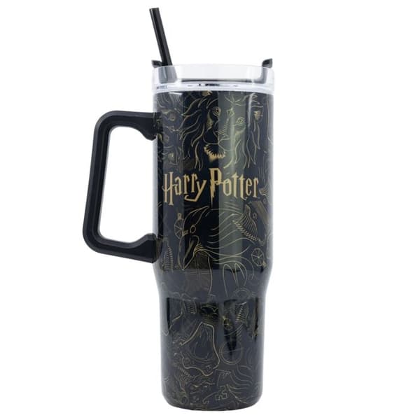 Harry Potter - XL isothermisk mugg i rostfritt stål Rambler från kollektionen Golden Magic 940 ml