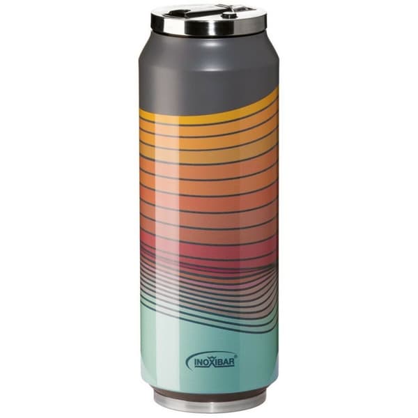 Rejse termo kolbe Inoxibar 61267 RED WAVES Rød 700 ml