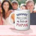 Miniatyrbild 1 av 4: Mugg - STC - Svärmor - Vit - Cylindrisk - Humoristisk