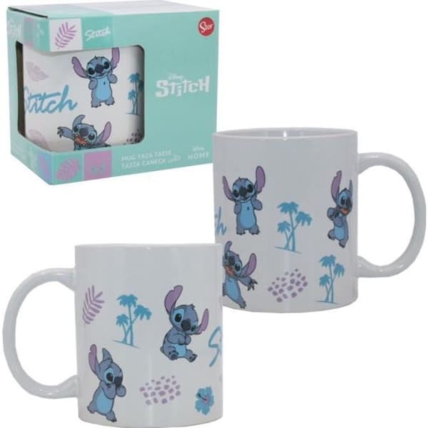 Mugg - Disney - Stitch - 325 ml - Keramik - Tål diskmaskin - Barn