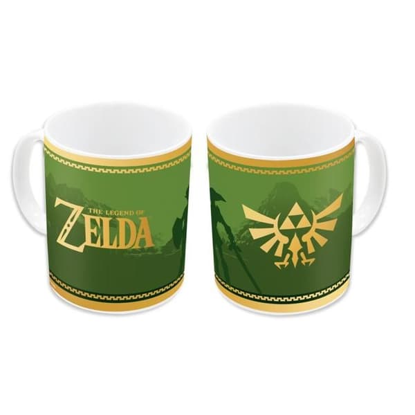 Mugg i porslin - Nintendo - Zelda-logotyp