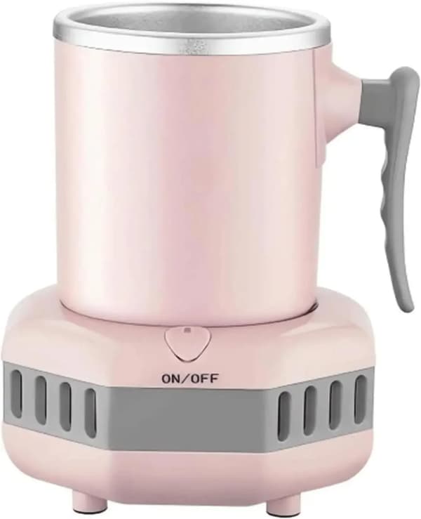 Smart Beverage Hurtig Frysekrus, Bærbar Design, Brugervenlig Betjening, Stilfulde Varianter,Pink, EU