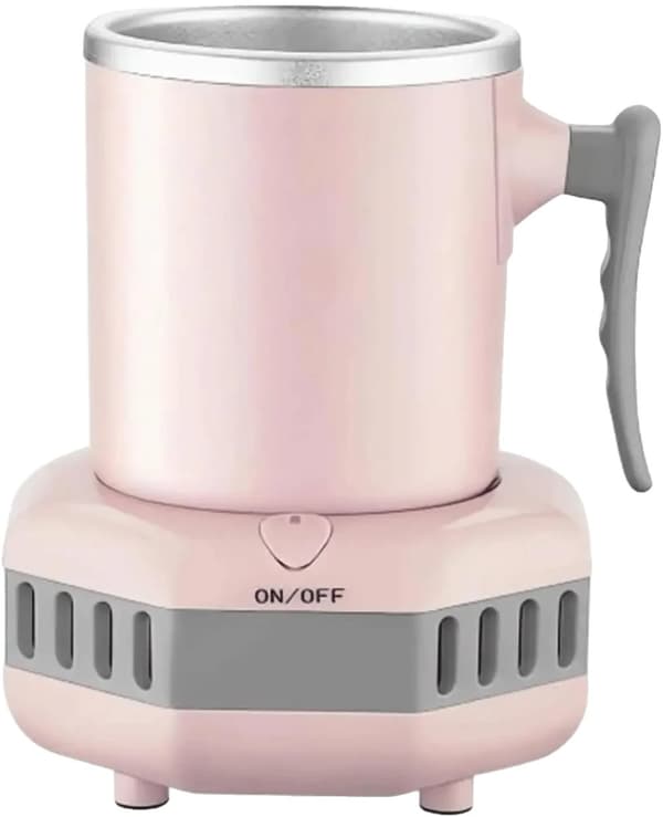 Smart Beverage Hurtig Frysekrus, Bærbar Design, Brugervenlig Betjening, Stilfulde Varianter,Pink, EU