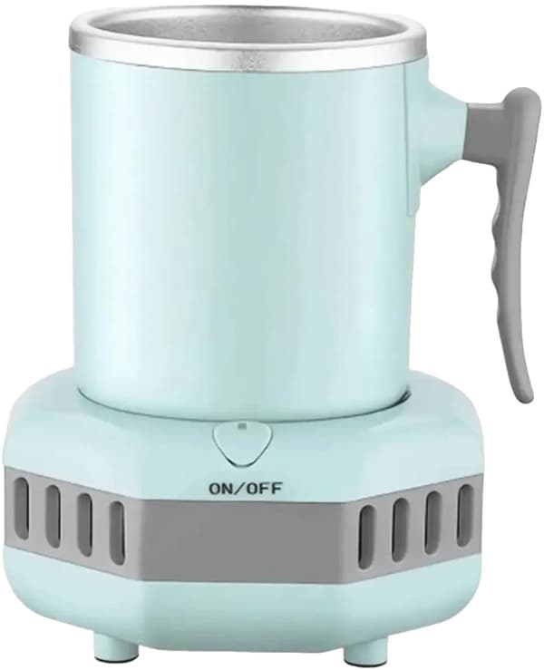 Smart Beverage Hurtig Frysekrus, Bærbar Design, Brugervenlig Betjening, Stilfulde Varianter,EU, HIMMELBLÅ