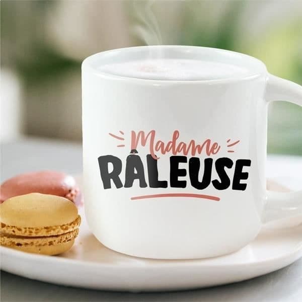 Mugg madame gnällig Rolig humoristisk Presentidé kvinna