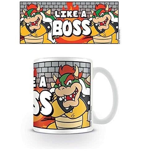 NINTENDO - Mugg - 300 ml - Super Mario Like a Boss: P.Derive, ML- USED