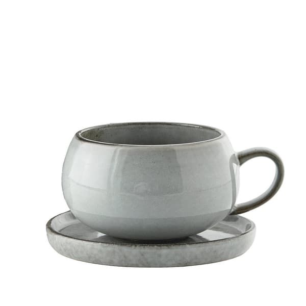FURNLUX MUGG AMERA GRÅ 14CM