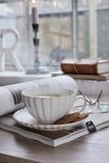 Miniatyrbild 5 av 11: FURNLUX MUGG CAMILLE BEIGE 13CM