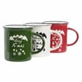 Miniatyrbild 2 av 3: Mugg DKD Home Decor Porslin Stengods (330 ml) (3 antal)