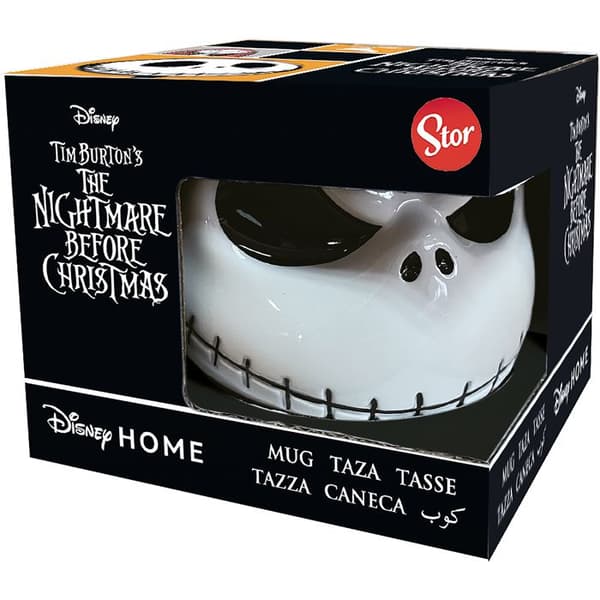 L'Étrange Noël de herr Jack - 3D-mugg i keramik Jack Skellington - 475ml