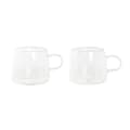 Miniatyrbillede 1 af 2: Dele kaffekopsæt DKD Home Decor Krystal Gennemsigtig Borosilikatglas (80 ml)