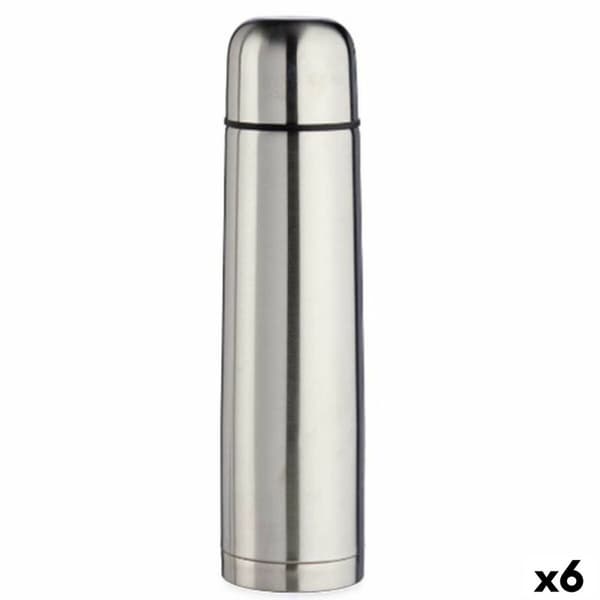 Termokande Kinvara SW8011-1000ML Sølvfarvet 1 L (6 enheder)