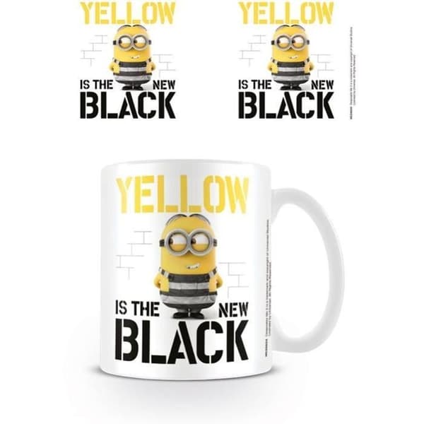Mugg Despicable Me: "Yellow is the New Black"