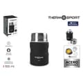 Miniatyrbillede 3 af 3: Fødevaretermometer ThermoSport Sort Stål 500 ml (6 enheder)