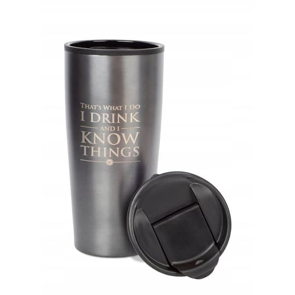 Resemugg - PYRAMID INTERNATIONAL - Game of Thrones - I Drink And I Know Things - Plast - Cylindrisk- USED