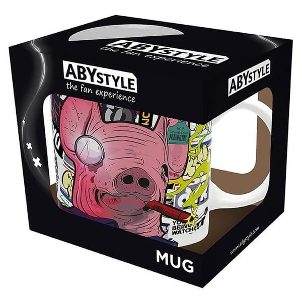 Mugg - ABYstyle - WATCH DOGS : LEGION - 320 ml - Vit - Diskmaskinssäker- USED
