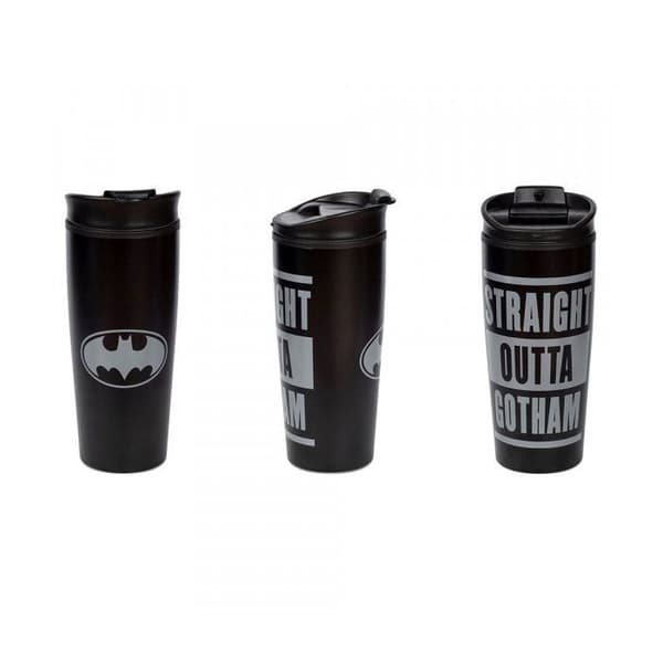 Resemugg - PYRAMID INTERNATIONAL - Batman - Straight Outta Gotham - Svart - Plast - Cylindrisk- USED