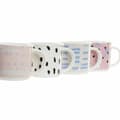 Miniatyrbillede 2 af 3: Krus DKD Home Decor Sort Blå Pink Hvid Stentøj (310 ml) (4 enheder)