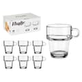 Miniatyrbillede 3 af 5: Te- og kaffekop Vivalto Z908-9/BHA6 Gennemsigtig Glas 270 ml (6 enheder)