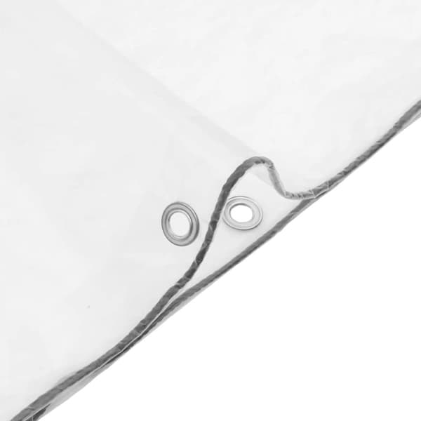 vidaXL Plantetrekk med maljer 2x5 m polyetylen