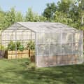Miniatyrbillede 2 af 10: vidaXL Planteafdækning med øjer 3x8 m Polyethylen