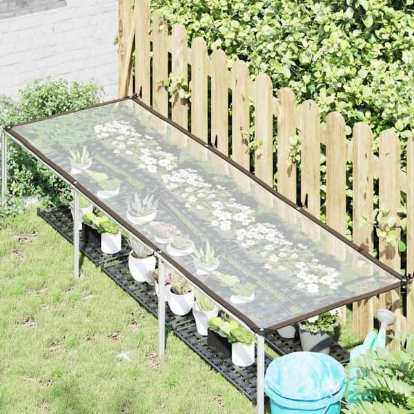 vidaXL Plantetrekk med maljer 1x3 m polyetylen