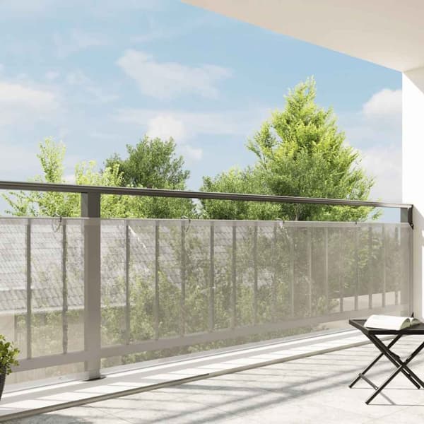 vidaXL Plantetrekk med maljer 1x6 m polyetylen