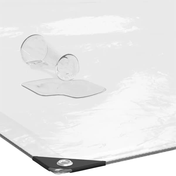 vidaXL Växtskydd med öljetter 3x6 m polyeten