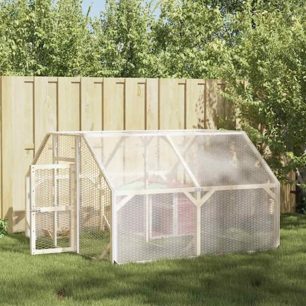 vidaXL Planteafdækning med øjer 2x4 m Polyethylen