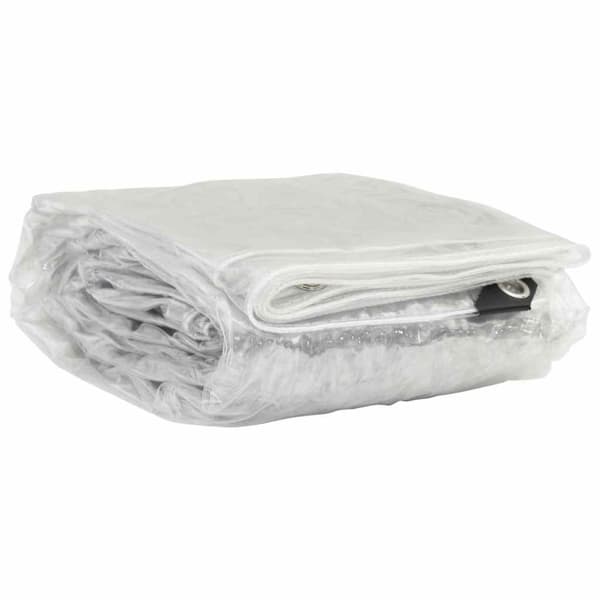 vidaXL Plantedeksel med maljer 3x6 m PVC