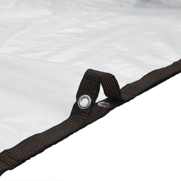 vidaXL Plantetrekk med maljer 3x10 m polyetylen