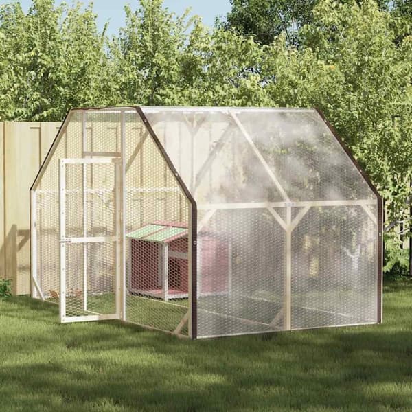 vidaXL Plantetrekk med maljer 2x8 m polyetylen