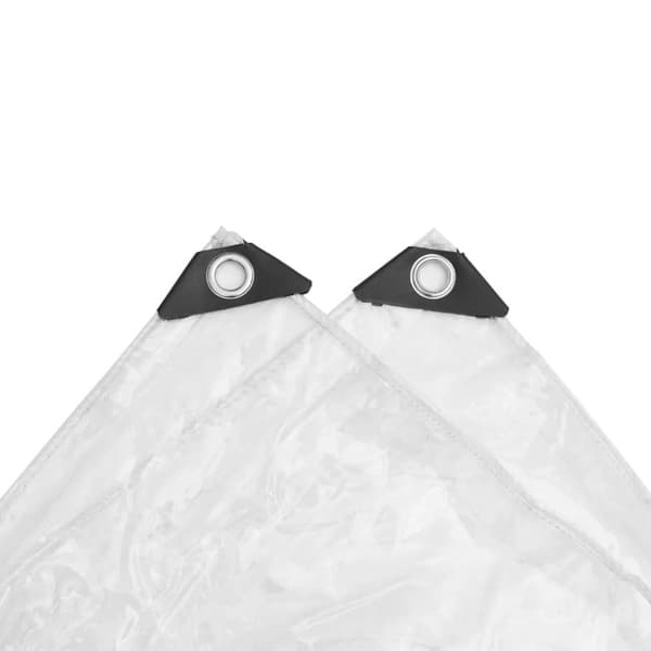 vidaXL Kasvinsuoja silmukoilla 1x10 m PVC