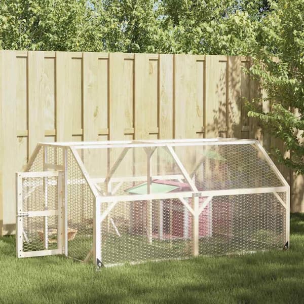 vidaXL Växtskydd med öljetter 2x3 m PVC