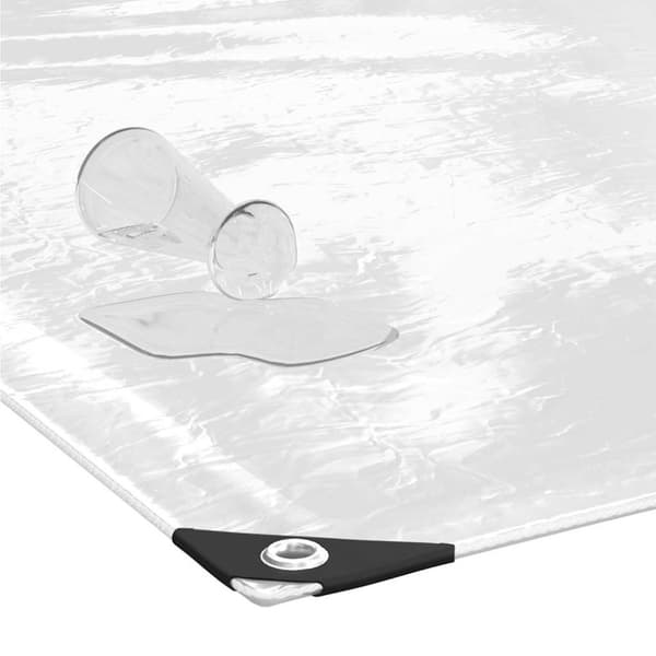 vidaXL Plantetrekk med maljer 1x6 m PVC