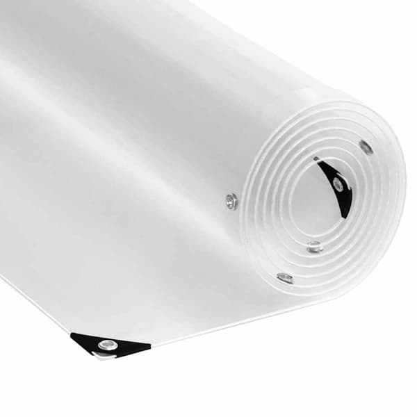 vidaXL Plantetrekk med maljer 1x6 m PVC