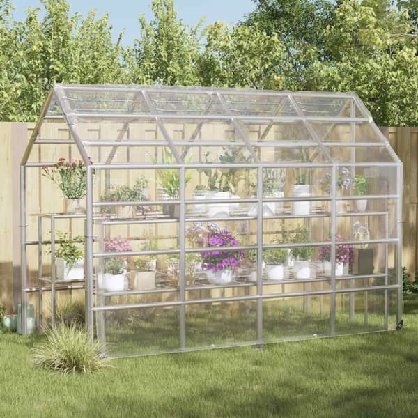 vidaXL Plantedeksel med maljer 3x5 m PVC