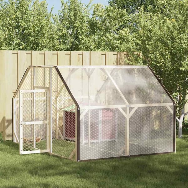 vidaXL Planteafdækning med øjer 2x6 m Polyethylen