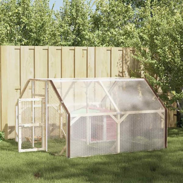 vidaXL Planteafdækning med øjer 2x4 m Polyethylen