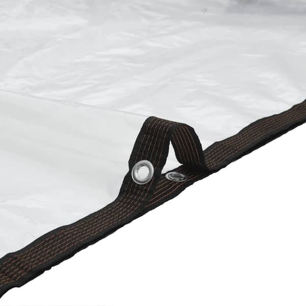 vidaXL Planteafdækning med øjer 3x6 m Polyethylen