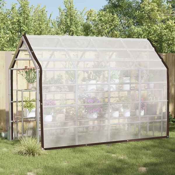 vidaXL Planteafdækning med øjer 3x6 m Polyethylen
