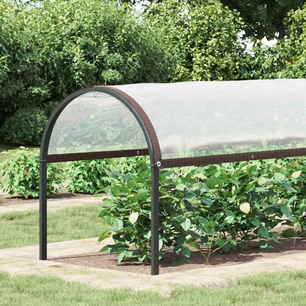 Växtskydd med öljetter 2x5 m polyeten