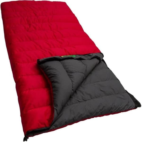 Lowland - Ranger Lite - Slaapzak - 210x80 cm - Rood - Dons - Nylon
