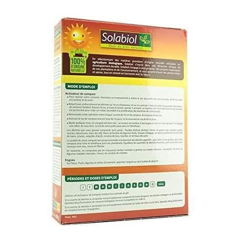 Färdig att använda naturlig kompostaktivator 900g - Solabiol