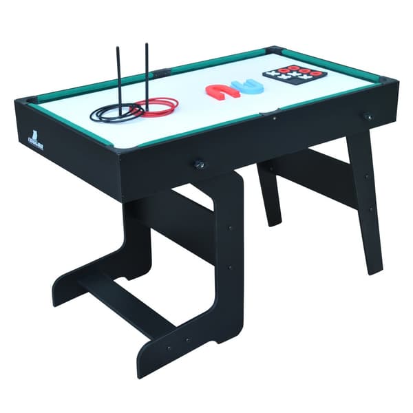 Cougar All-in-One / 16-in-1 Multi Play Table i svart hopfällbart | Multifunktionellt spelbord inkl. tillbehör