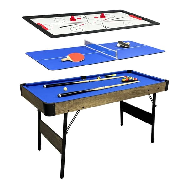 Cougar All-in-One 3-in-1 Multi play bord i ek-look