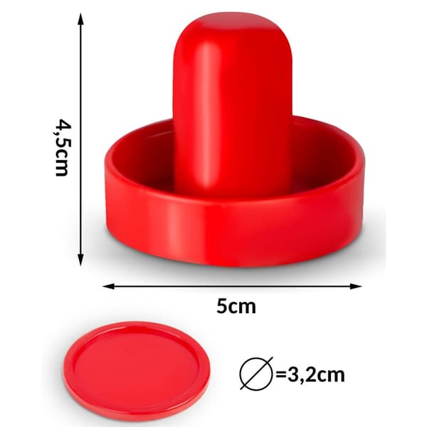 Air Hockey Neo-Sport puskurit ja kiekot
