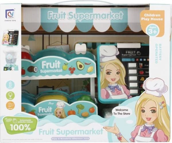 Mega kreativ - 818-231 - SUPERMARK WARZYWNIAK B/O AKC 33X27X16 MC WB 9/18