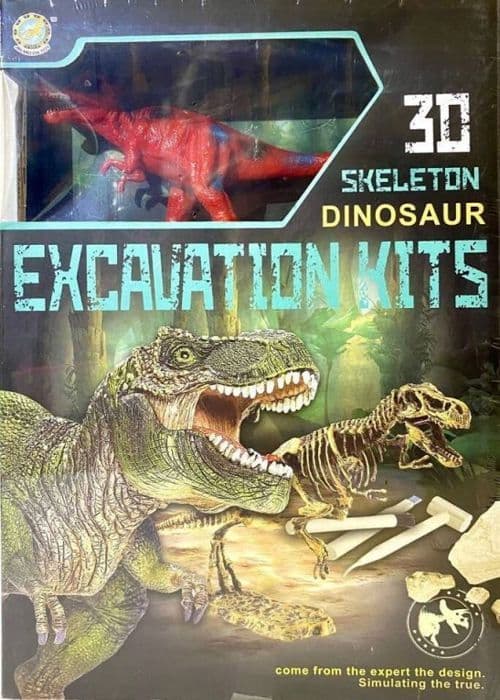 Accessoire bord multi-spel - reservdel bord multi-spel Norimpex *****Dinosauriefossil T-Rex + figur 1009481