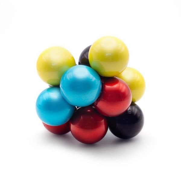 Tillbehör för multispelbord - reservdel till multispelbord Foxcup - SV21532 - Atomisk Fidget Ball Metallic